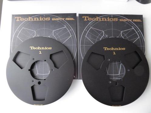 Technics - Type RP-10A -  10 aluminium reels - Reel-to-reel, Audio, Tv en Foto, Radio's