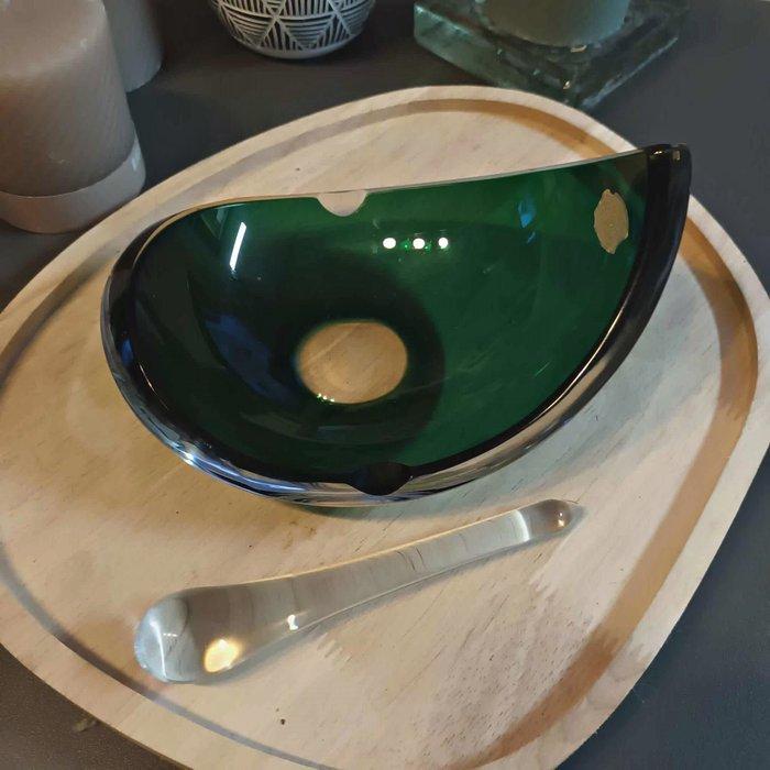 Val Saint Lambert - René Delvenne - Asbak - Glas, Antiek en Kunst, Antiek | Glaswerk en Kristal