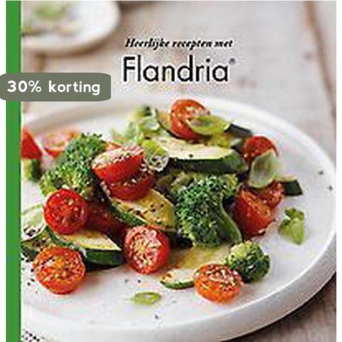 Heerlijke recepten met Flandria 9789059244955, Livres, Livres pour enfants | Jeunesse | 13 ans et plus, Envoi