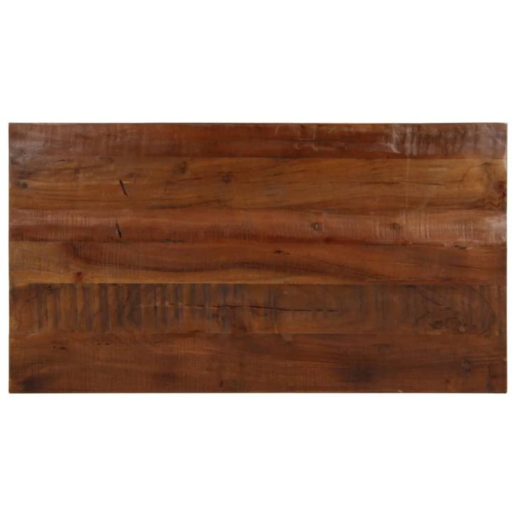 vidaXL Tafelblad rechthoekig 120x60x2,5 cm massief, Huis en Inrichting, Tafelonderdelen, Nieuw, Verzenden