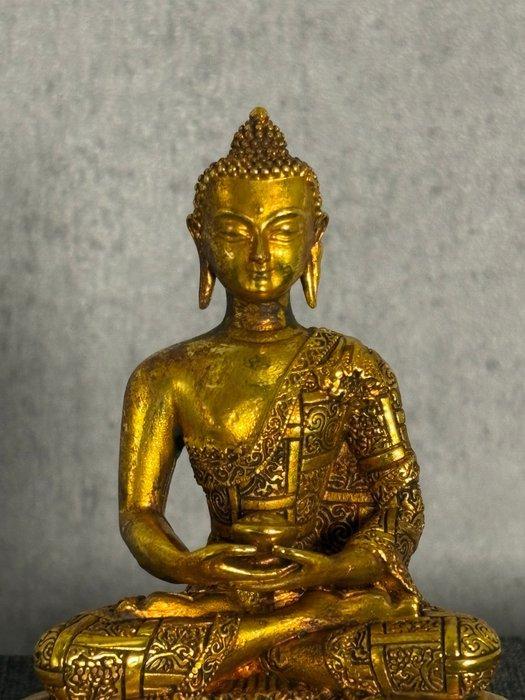 Amitabha Boeddha - Brons - Eind 20e eeuw, Antiek en Kunst, Antiek | Overige Antiek