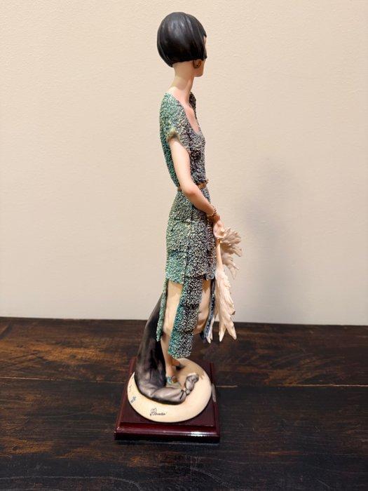 Capodimonte, Florence - Giuseppe Armani - Beeld, Vrouw met, Antiquités & Art, Antiquités | Verre & Cristal