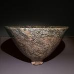 Mésopotamien Albâtre Coupe en vessel. 15,5 cm D. 2000 av.