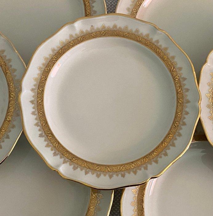 Limoges - Bord (10) - Porselein, Antiek en Kunst, Antiek | Meubels | Tafels