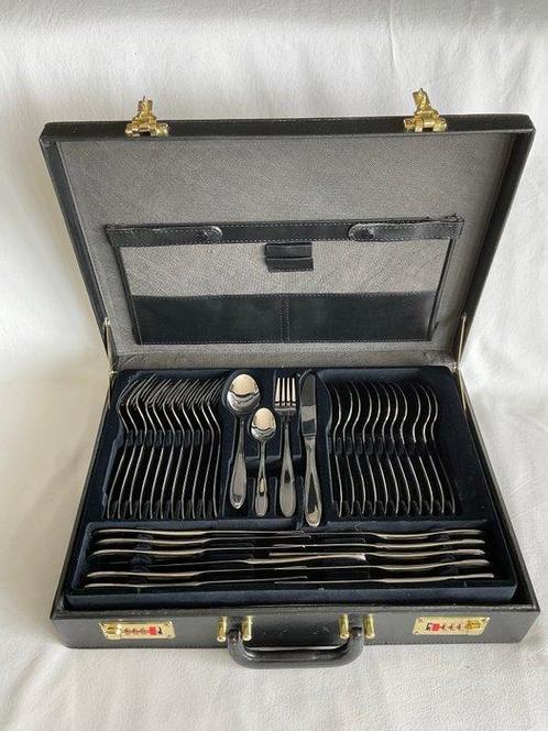Ménagère pour 12 personnes (68) - Stainless steel , in, Antiek en Kunst, Antiek | Meubels | Tafels