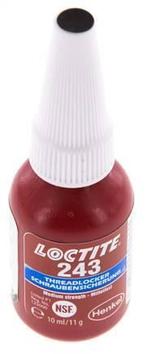 Loctite 243 Bleu 10 ml Verrouillage De Filetage, Verzenden, Nieuw