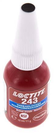 Loctite 243 Bleu 10 ml Verrouillage De Filetage, Doe-het-zelf en Bouw, Ventilatie en Afzuiging, Verzenden