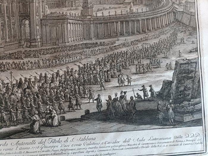 Giuseppe Vasi (Corleone, 27 agosto 1710 – Roma, 16 aprile, Antiquités & Art, Antiquités | Autres Antiquités