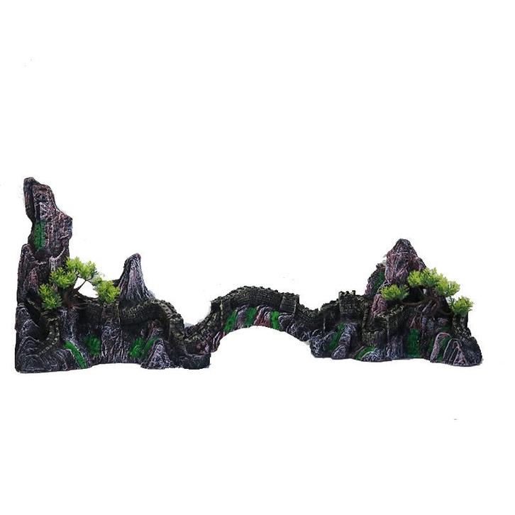 Rotsen met loopbrug Let op 90 cm breed! As-245 (decoratie), Dieren en Toebehoren, Vissen | Aquaria en Toebehoren, Gevuld zeewateraquarium