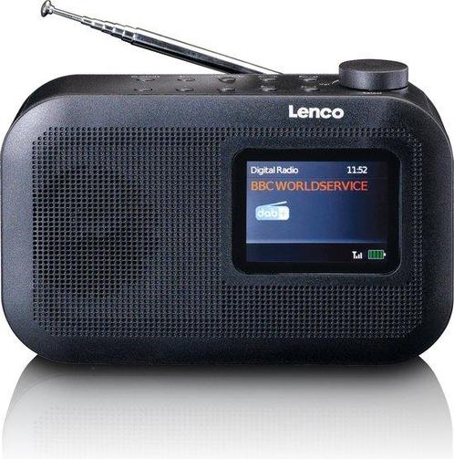 LENCO PDR-026BK - Draagbare DAB+/FM radio met Bluetooth®..., Audio, Tv en Foto, Overige Audio, Tv en Foto, Nieuw, Verzenden