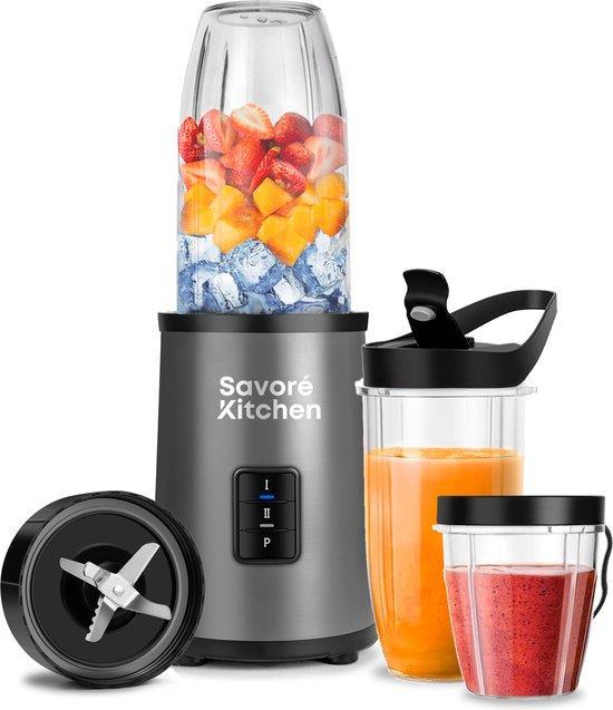 2dekans | Savoré Kitchen Blender – Incl. 2 Bekers – 700 W –, Elektronische apparatuur, Keukenmixers, Ophalen of Verzenden