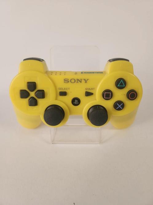 Gele Sony Controller Playstation 3, Games en Spelcomputers, Spelcomputers | Sony PlayStation 3, Zo goed als nieuw, Ophalen of Verzenden