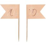 Prikkers 70 Jaar Rose Goud 6,5cm 36st, Verzenden, Nieuw