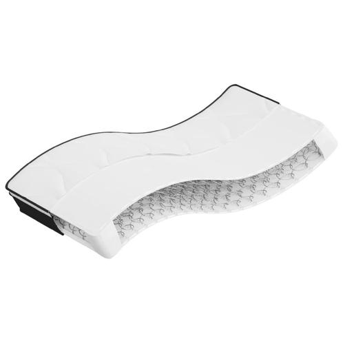 vidaXL Binnenveringmatras middelhard 90x200 cm, Huis en Inrichting, Slaapkamer | Matrassen en Bedbodems, Nieuw, Verzenden