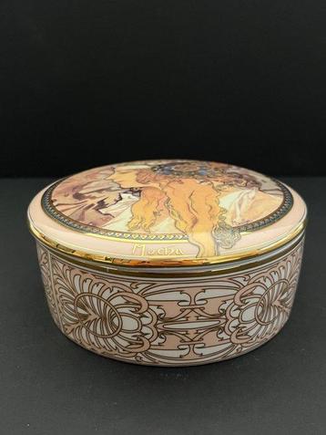 Goebel - Dapres Alphonse Mucha (1860-1939) - Boîte à bijoux