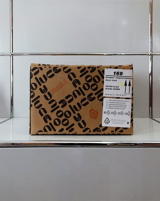 Oluce - Angeletti & Ruzza - Tafellamp - eidooier - Metaal,, Antiquités & Art, Antiquités | Éclairage