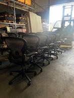 Herman Miller Aeron Remastered refurbished - grote voorraad, Ergonomisch, Bureaustoel, Zo goed als nieuw, Zwart