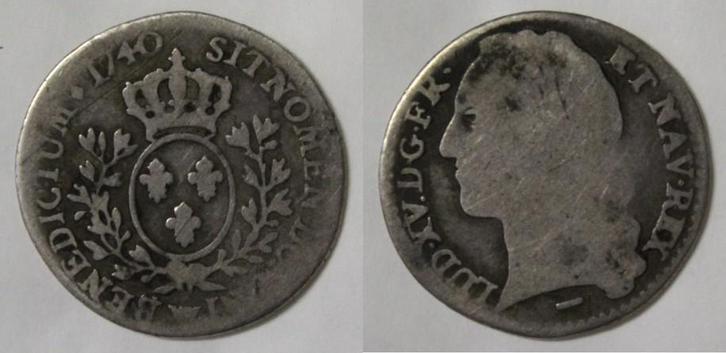 1/10 écu France Frankreich Km 511 Louis Xvi 1/10 Ecu Mit..., Postzegels en Munten, Munten | Europa | Niet-Euromunten, België, Verzenden