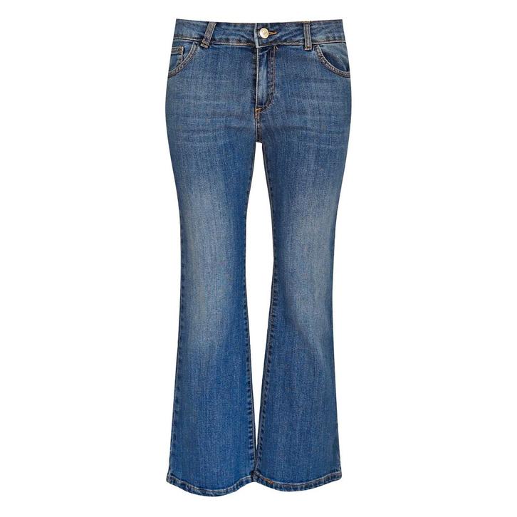 Verysimple • blauwe flared jeans • XS (IT40), Kleding | Dames, Broeken en Pantalons, Blauw, Nieuw, Maat 42/44 (L), Verzenden