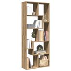 vidaXL Kamerscherm / boekenkast 67x25x161,5 cm hout, Huis en Inrichting, Kasten | Boekenkasten, Verzenden, Nieuw