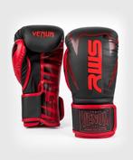 RWS x Venum Muay Thai Bokshandschoenen Zwart Rood, Verzenden