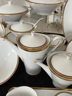 Hutschenreuther - Dekor-Gold-Rand + Linie in Kobaltblau -