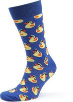 Happy Socks Sokken Rubber Duck maat 41-46 Heren, Kleding | Heren, Sokken en Kousen, Verzenden, Nieuw, Blauw, Happy Socks