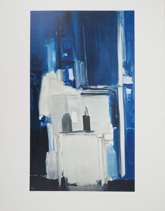 Nicolas de Staël (1914-1955) - Coin datelier, fond bleu, Antiek en Kunst, Antiek | Overige Antiek