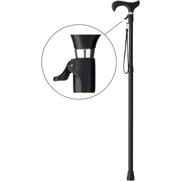 MultiMotion wandelstok met drukknop verstelling, Diversen, Verpleegmiddelen, Ophalen of Verzenden