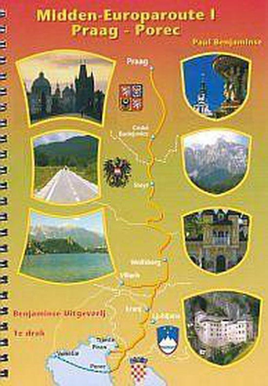 Midden-Europaroute 1 Praag - Porec 9789077899007 Benjaminse, Boeken, Reisgidsen, Gelezen, Verzenden
