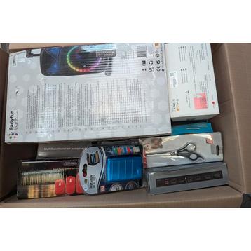Retourbox met retourproducten  - mystery box - retailwaarde beschikbaar voor biedingen