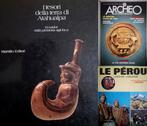 Drie boeken Kunst uit Peru en Ecuador en tijdschrift, Antiquités & Art