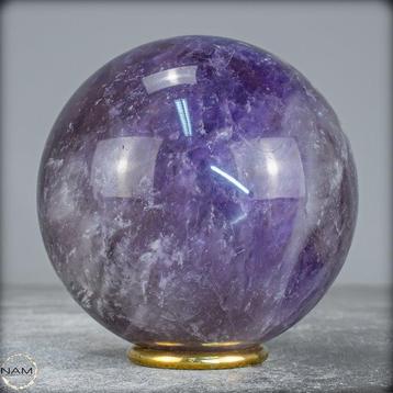 Fluorite violette naturelle de qualité supérieure Sphère-