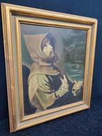 Italiaanse school (XX) - San Francisco en éxtasis - 49 x 56, Antiek en Kunst