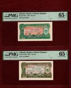 Albanie. - .05, .10 Lek - 1965 - Pick FX21, FX22  (Sans Prix