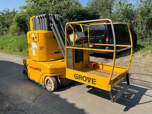 2002 Grove Toucan1010 Hoogwerker, Zakelijke goederen, Machines en Bouw | Liften, Steigers en Ladders