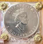 Canada. 5 Dollars 1993 Maple Leaf, 1 Oz (.999) (Zonder, Postzegels en Munten