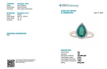 Anneau de mariage - 14 carats Or jaune - 1.81ct. tw.