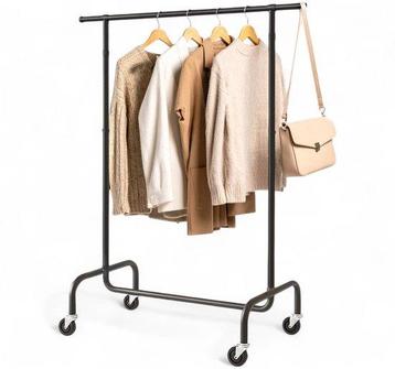 2dekans | Goliving Kledingrek op wieltjes XL - Uitschuifbare beschikbaar voor biedingen