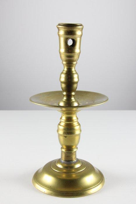 Kandelaar (3) - Messing - Kandelaar, Antiek en Kunst, Antiek | Overige Antiek