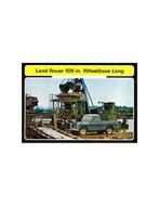 1971 LAND ROVER SERIES III BROCHURE ENGELS, Ophalen of Verzenden, Nieuw