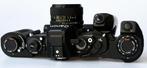 Canon F1 New met Motordrive, film chamber FN-100 , batterij, Audio, Tv en Foto, Nieuw