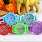 Jelly Horloge voor Dames - Kwarts Uurwerk Silicoon Bandje, Verzenden, Nieuw, Geneva