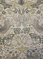 300x280cm! Stof William Morris Engels Strawberry Thief -