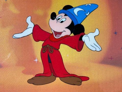 Walt Disney - 1 Originele Animatie Sericel van Mickey Mouse,, Boeken, Strips | Comics