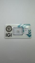 1 pcs Diamant (Natuurlijk) - 0.49 ct - Rond - G - P1 -, Nieuw