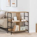 vidaXL Boekenplank artisanaal eikenkleurig 78.5 x 33 x 82 cm, Huis en Inrichting, Verzenden, Nieuw