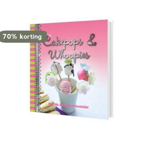 Cakepops & whoopies 9789054261704 Leonie van Mierlo, Boeken, Kookboeken, Gelezen, Verzenden