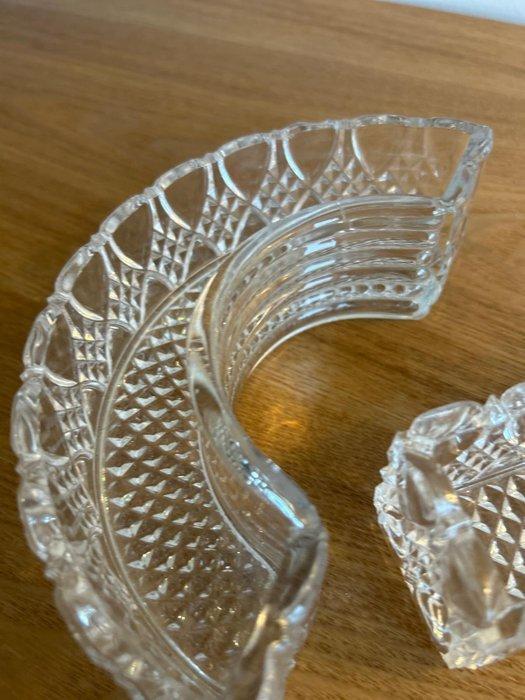 Val Saint Lambert - Tafelmiddenstuk (4) - Kristal -, Antiek en Kunst, Antiek | Meubels | Tafels