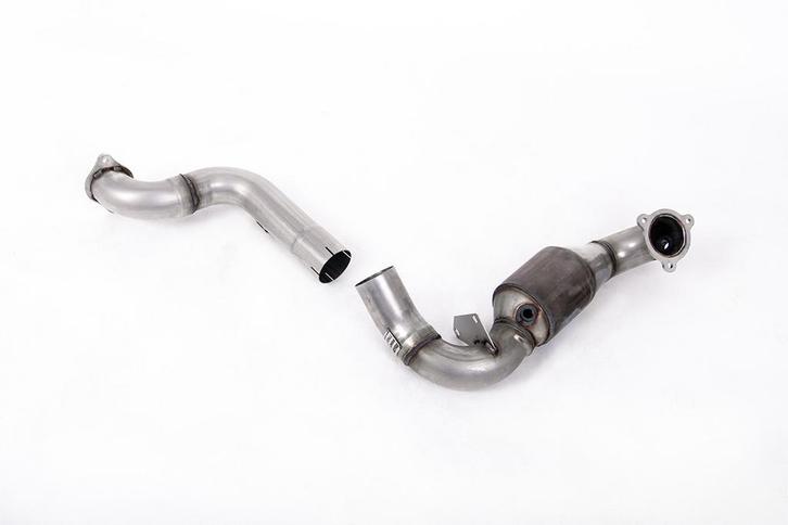 Downpipe met grote boring en Hi-Flow Sports Cat | Mercedes A, Auto-onderdelen, Uitlaatsystemen, Nieuw, Verzenden